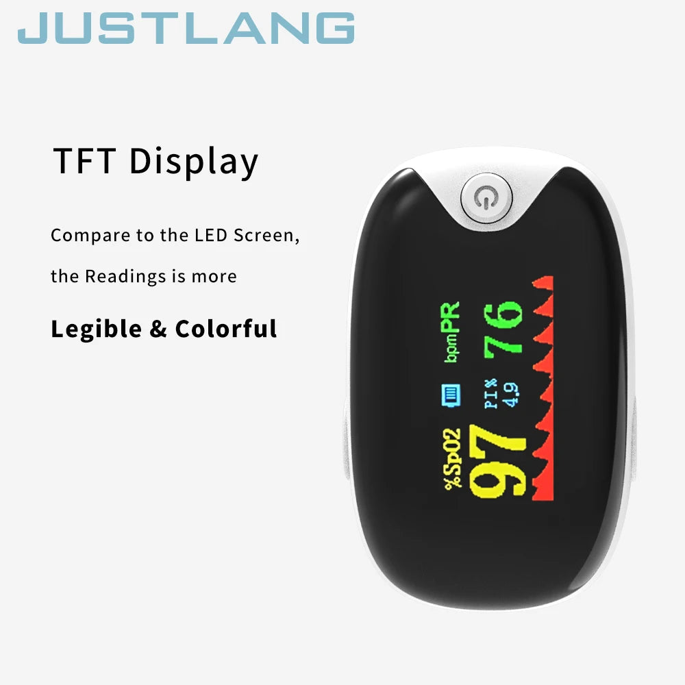 Medical Finger Pulse Oximeter for Adults & Children