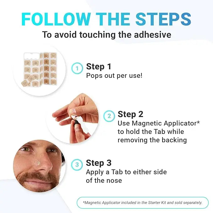 Magnetic Nasal Dilator – Anti-Snoring & Breathing Aid Kit