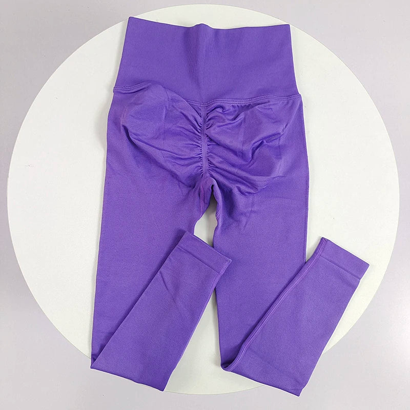 High Elastic Seamless Yoga Leggings – Women’s Fitness Pants