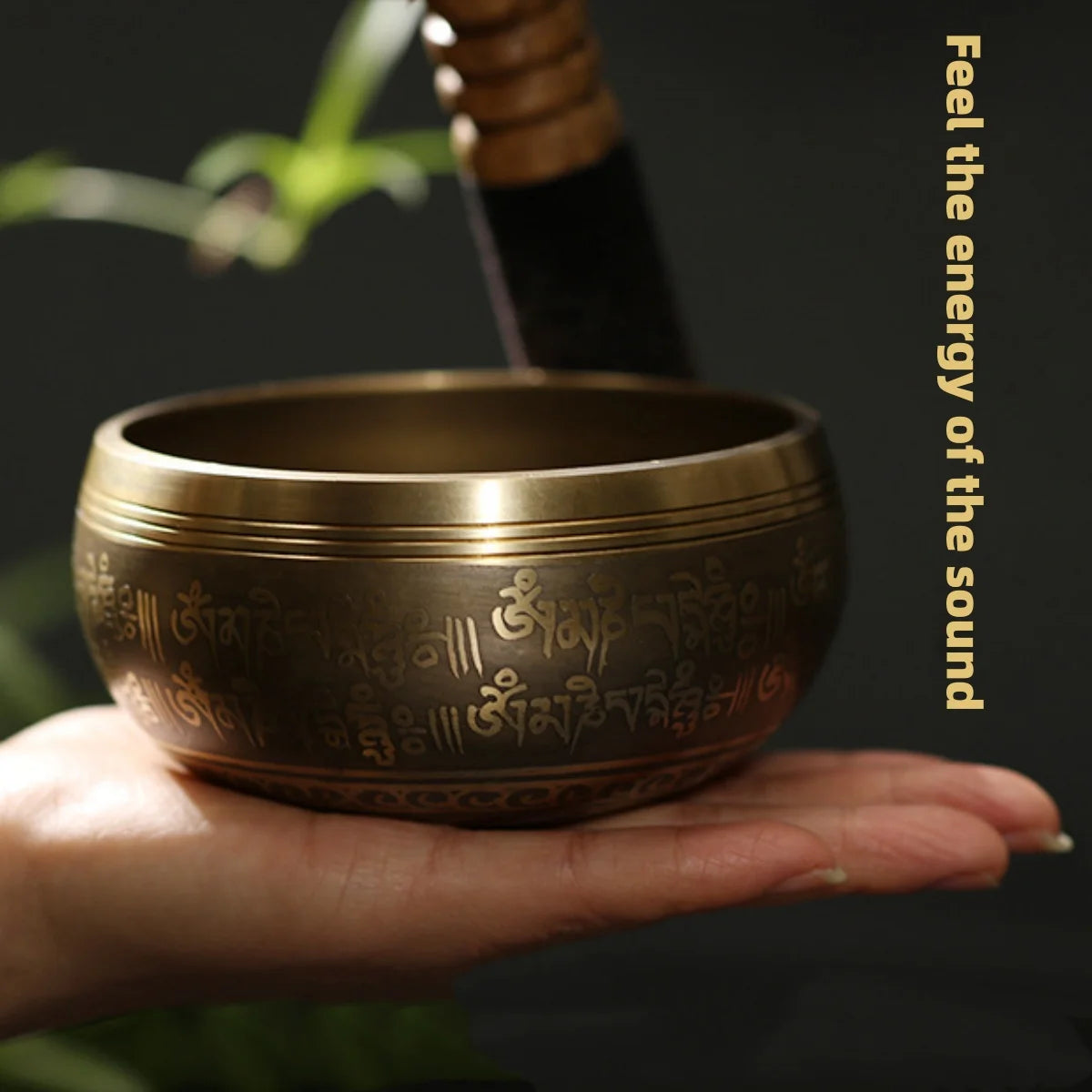 Tibetan Singing Bowl Set with Totem – Meditation & Stress Relief