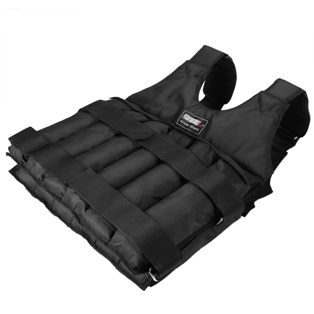 Adjustable Weighted Training Vest (3/15/35kg Capacity)