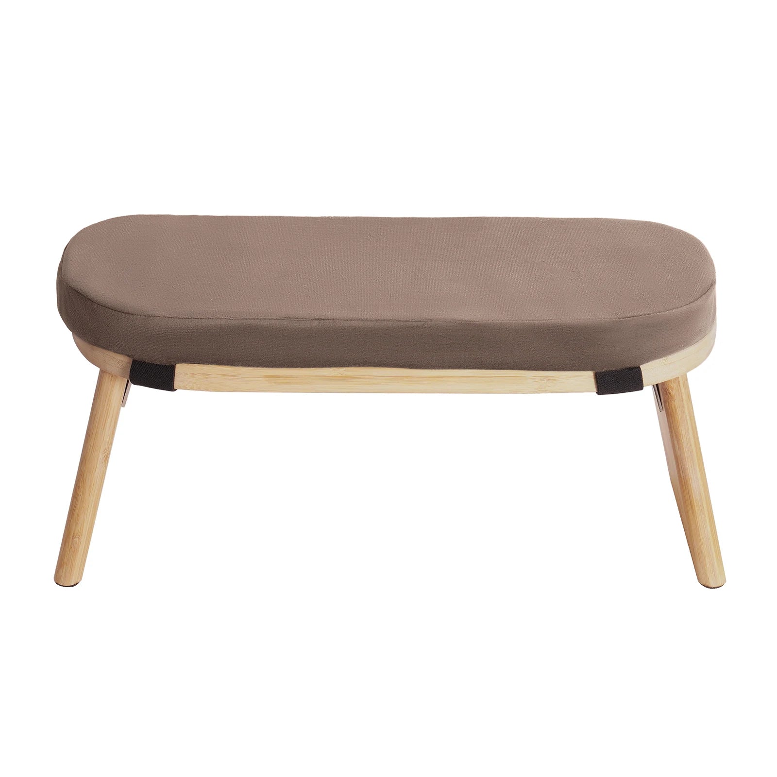Foldable Bamboo Meditation Stool with Cushion