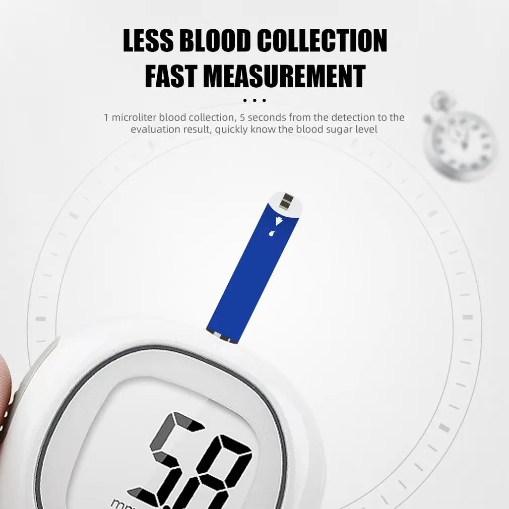 50pcs Glucose Test Strips & Lancets – For G-425/G-427B Meters