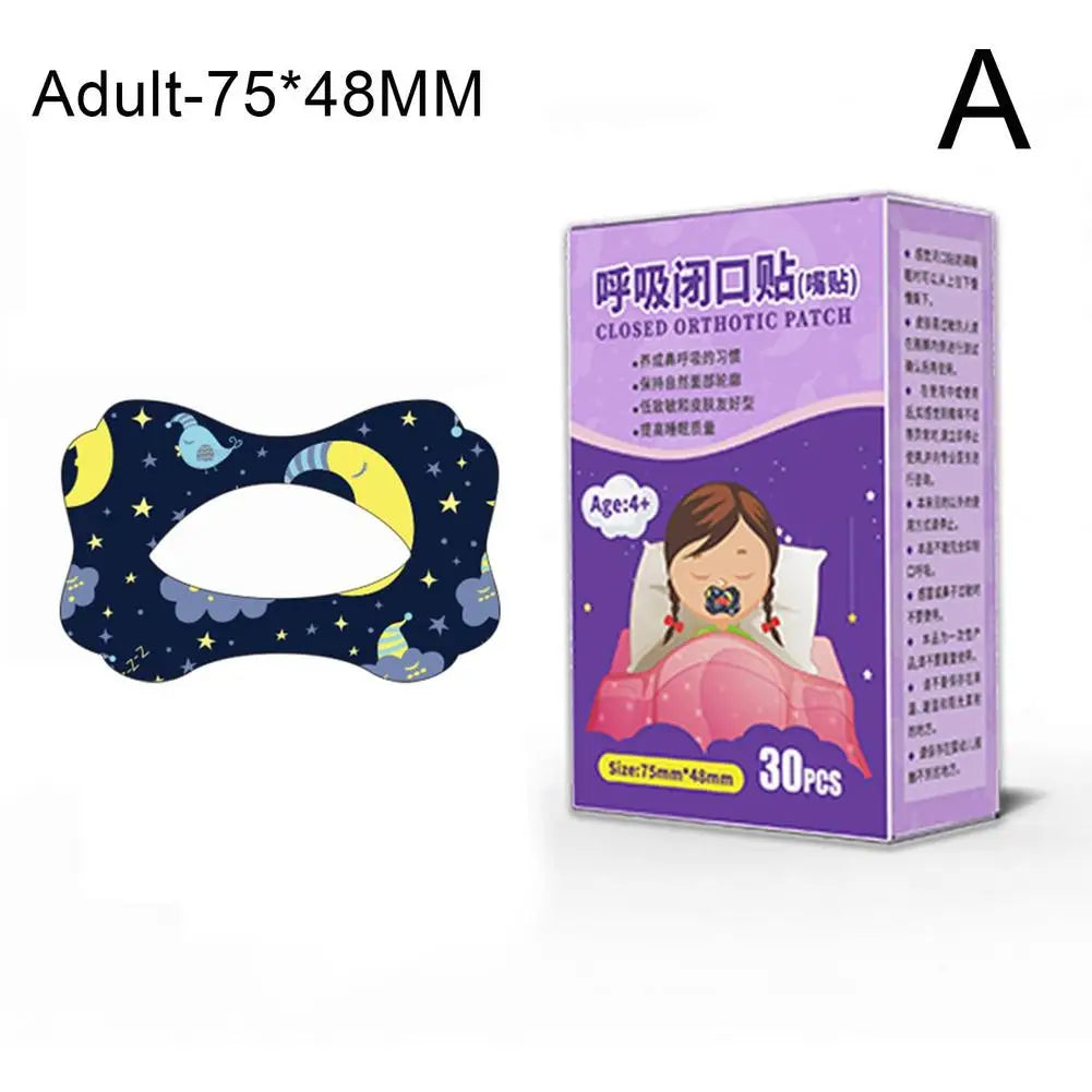 Oral Breathing Correction Patch – Anti Mouth-Breathing Sleep Aid