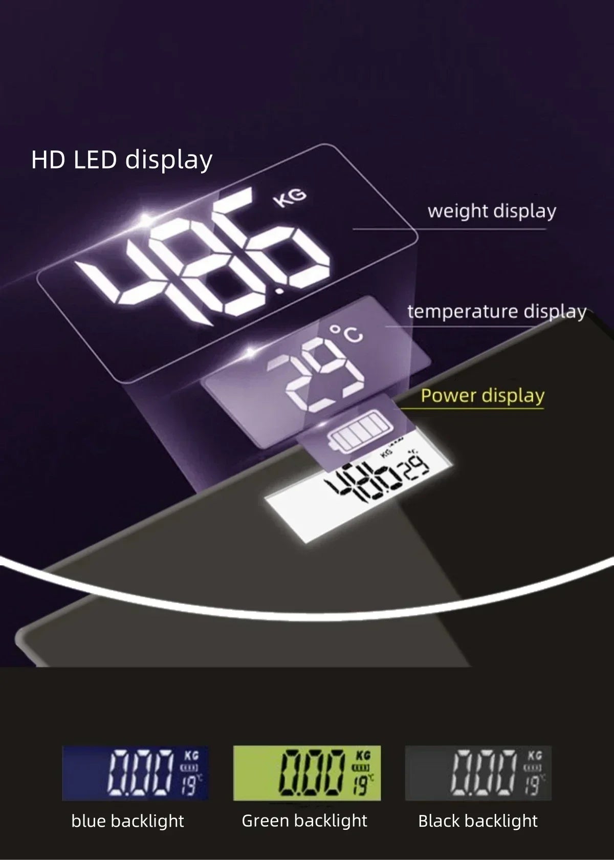 Smart Bluetooth Body Fat Scale – BMI & Fitness Analyzer