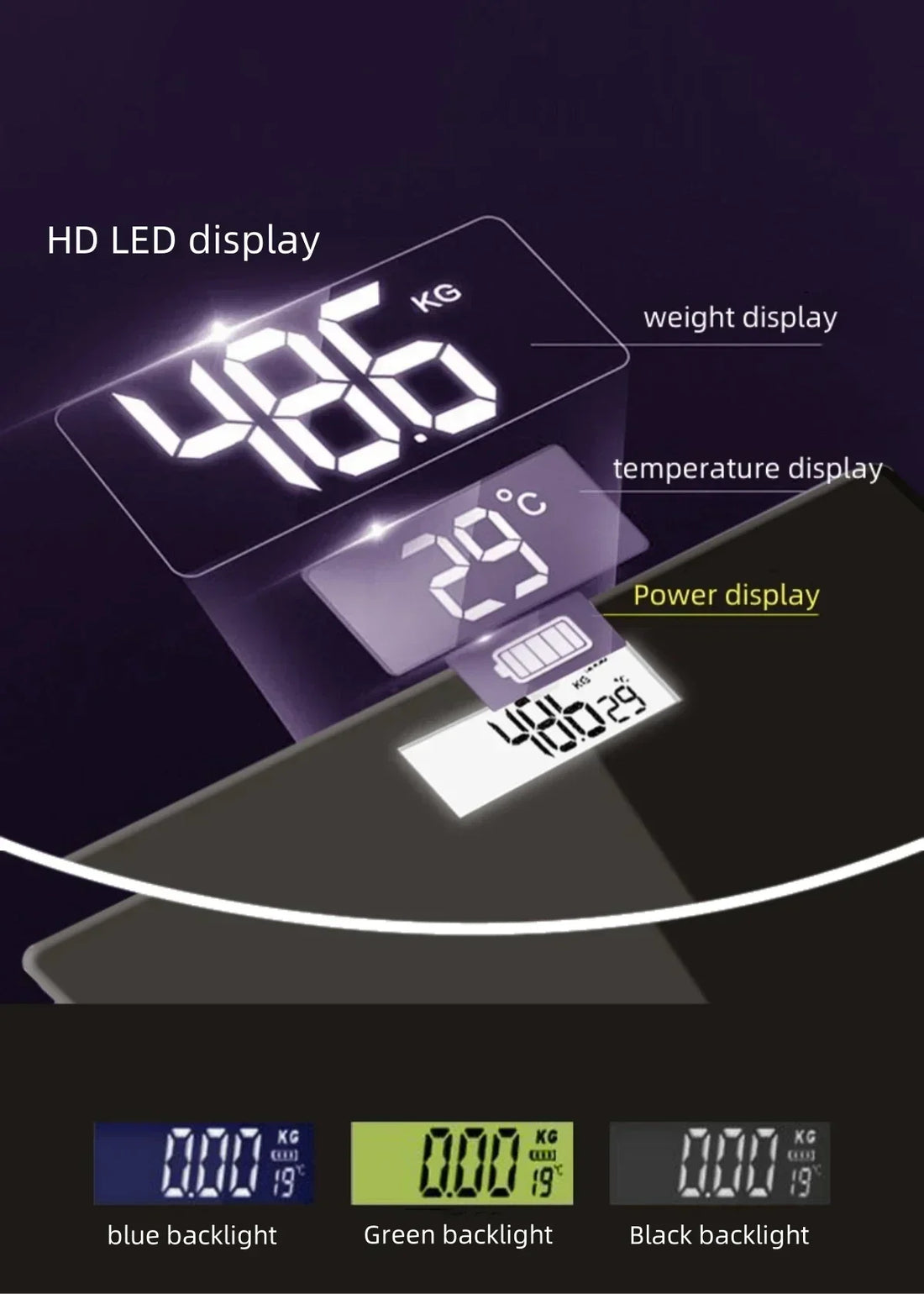 Smart Bluetooth Body Fat Scale – BMI & Fitness Analyzer