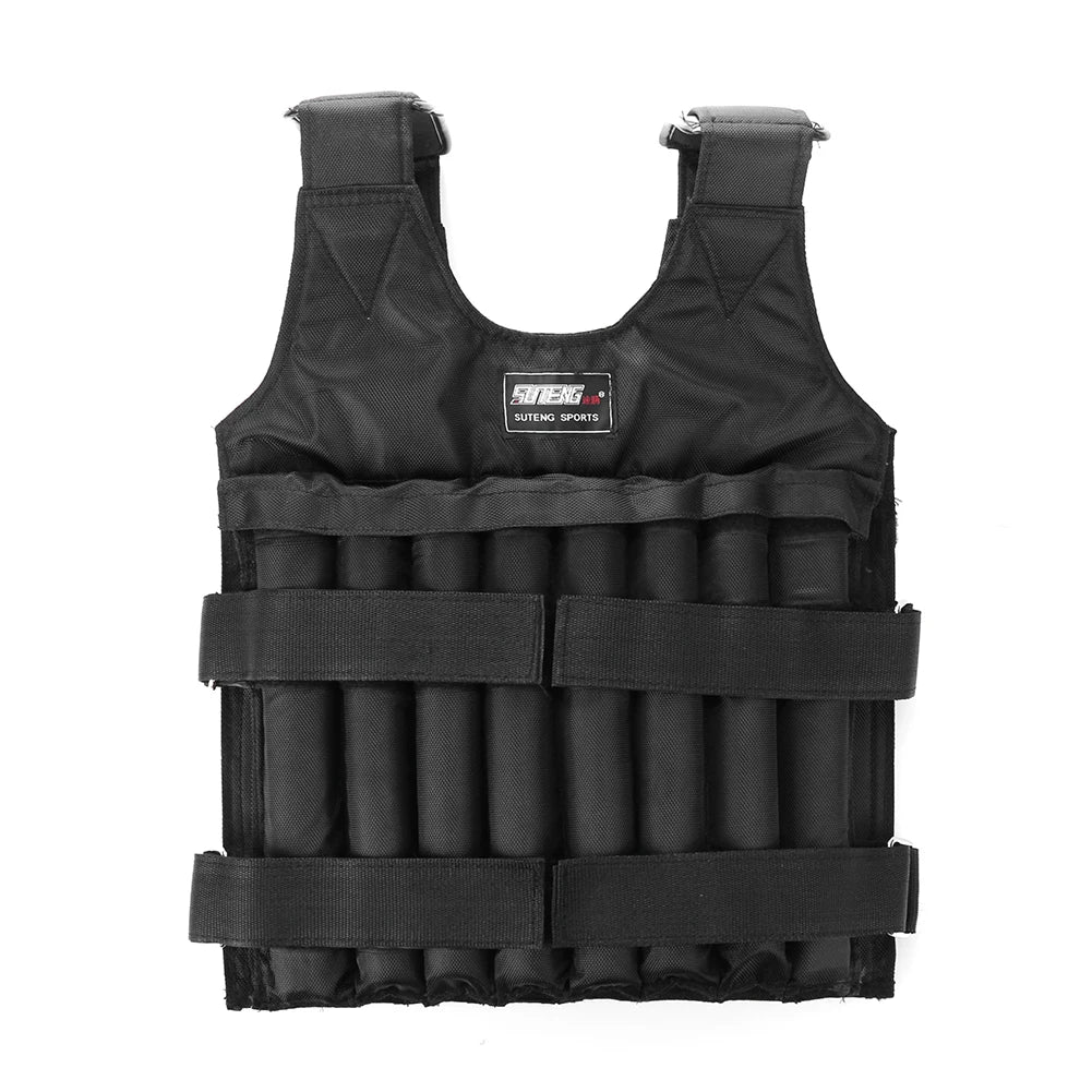 Adjustable Weighted Training Vest (3/15/35kg Capacity)