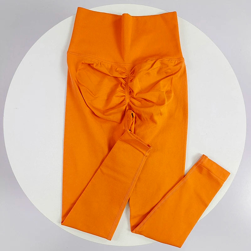 High Elastic Seamless Yoga Leggings – Women’s Fitness Pants