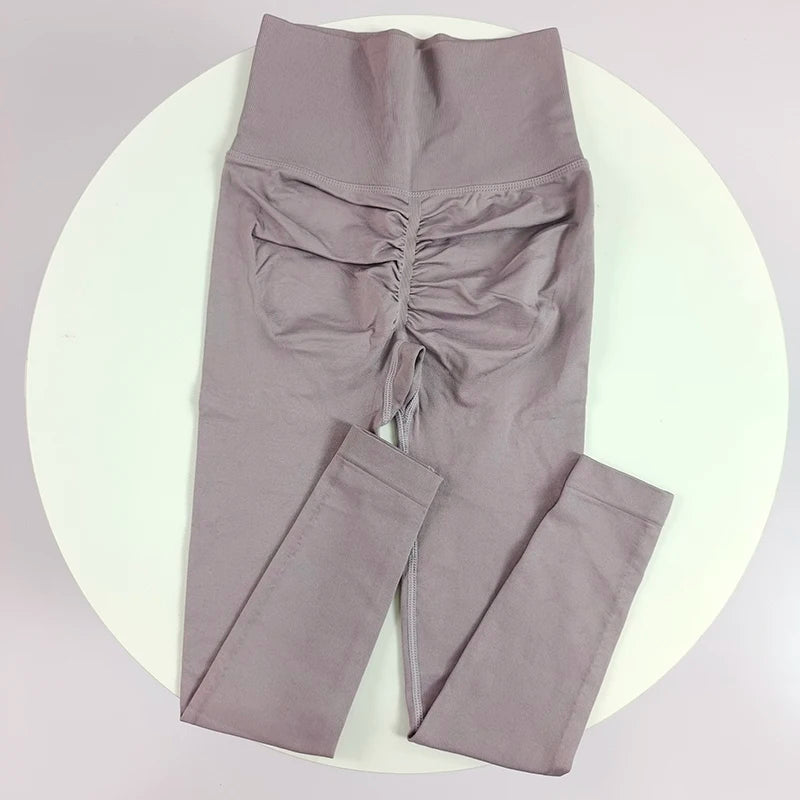 High Elastic Seamless Yoga Leggings – Women’s Fitness Pants