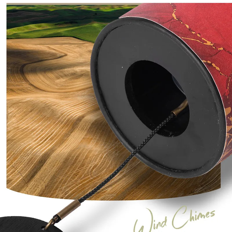 HLURU Bamboo Wind Chimes – 9 Notes with 4 Chords