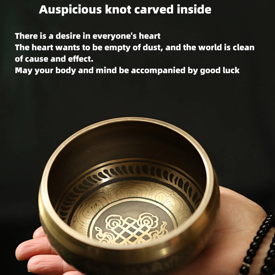 Tibetan Singing Bowl Set with Totem – Meditation & Stress Relief