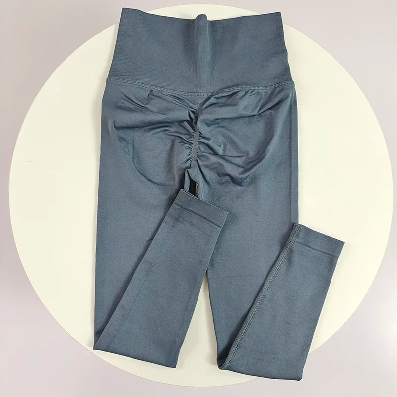 High Elastic Seamless Yoga Leggings – Women’s Fitness Pants