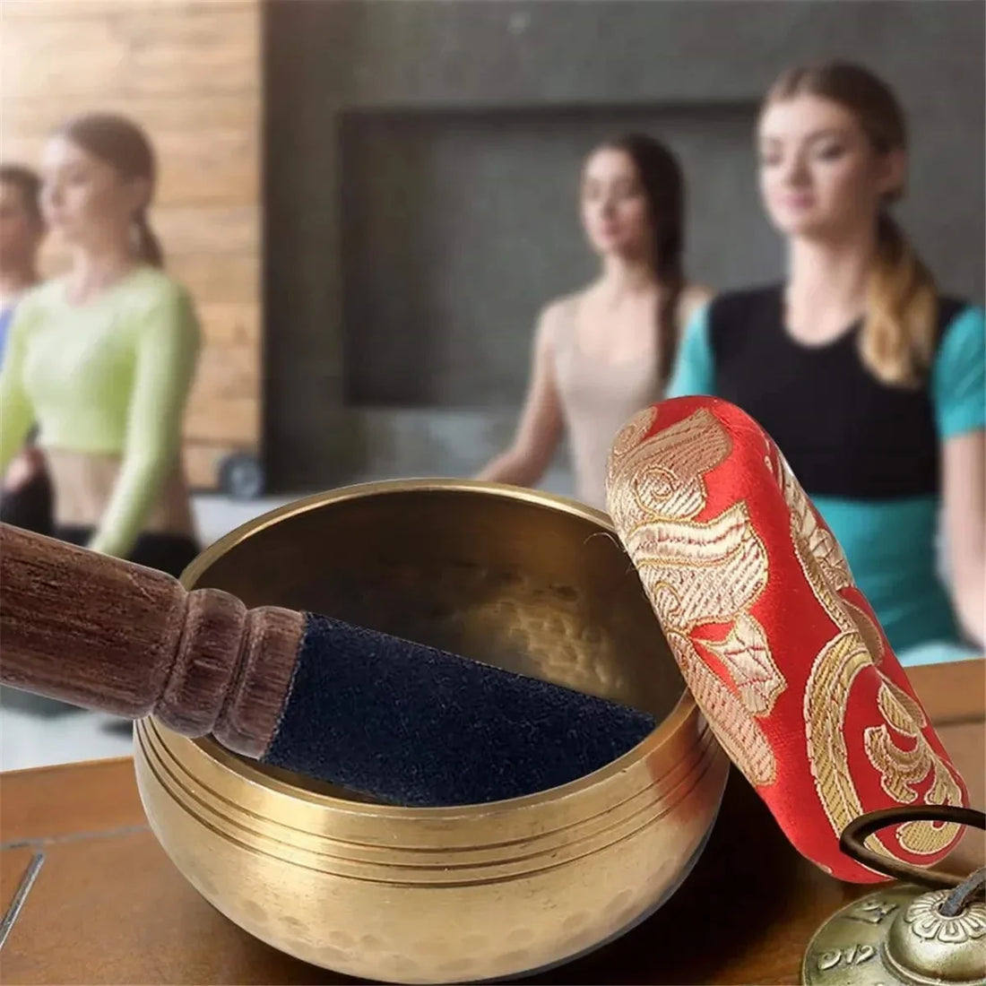 Tibetan Singing Bowl Set – Meditation & Stress Relief Tool