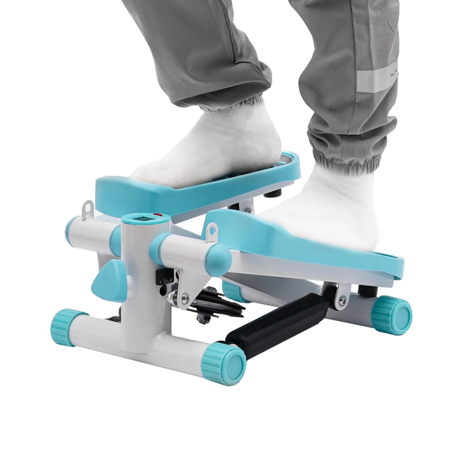 Compact Stable Step Fitness Machine with Monitor