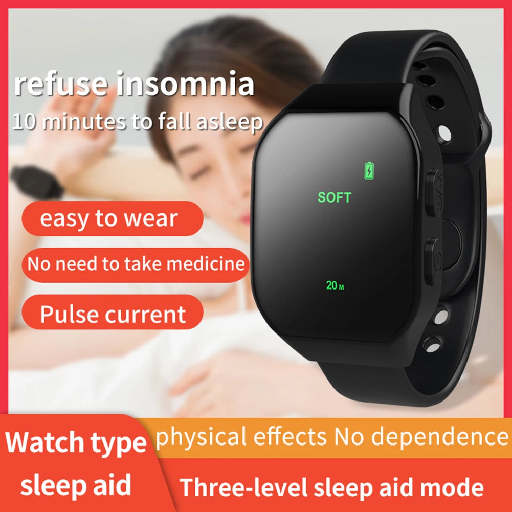 Electric EMS Sleep Aid Watch with Type-C Charging