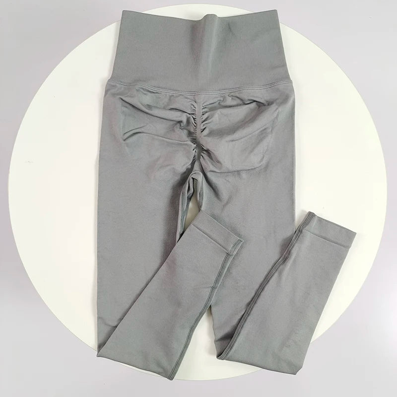 High Elastic Seamless Yoga Leggings – Women’s Fitness Pants