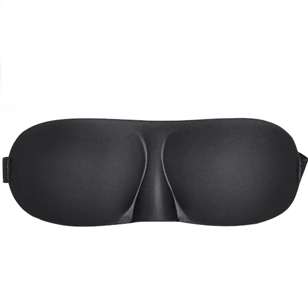 3D Soft Padded Sleeping Eye Mask – Travel & Rest Aid