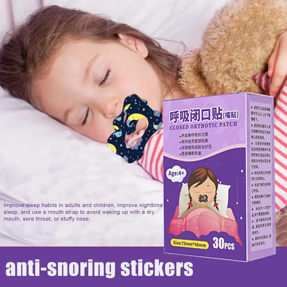 Oral Breathing Correction Patch – Anti Mouth-Breathing Sleep Aid