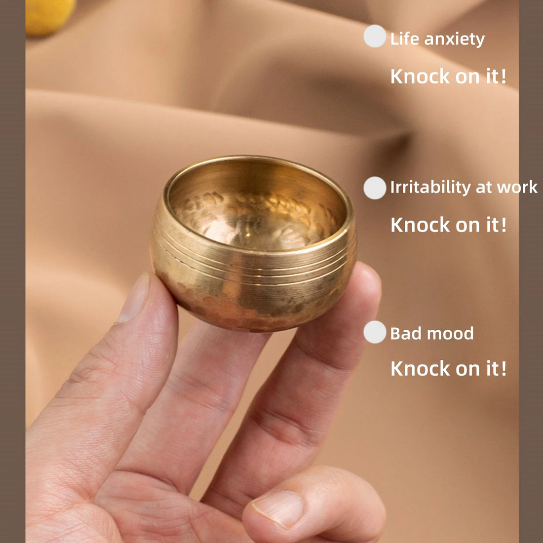 Miwayer Mini Tibetan Singing Bowl – Handmade in Nepal