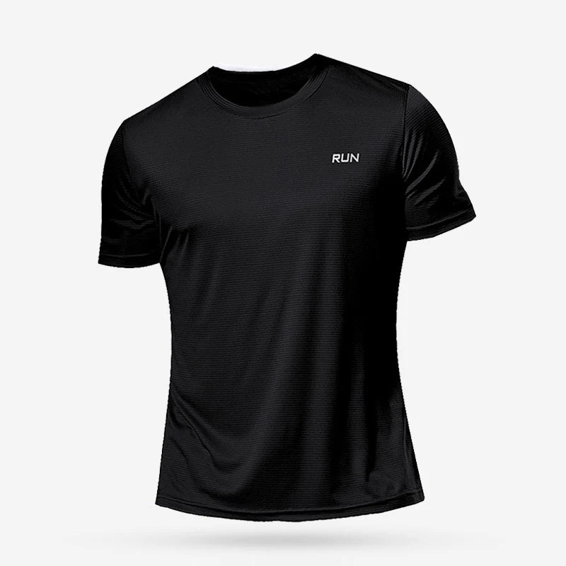 Men’s Quick-Dry Sports T-Shirt – Compression Fit
