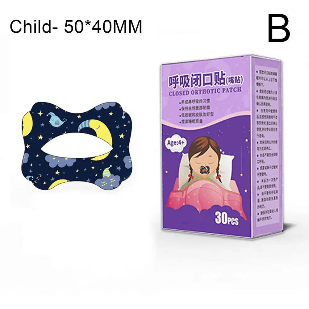 Oral Breathing Correction Patch – Anti Mouth-Breathing Sleep Aid
