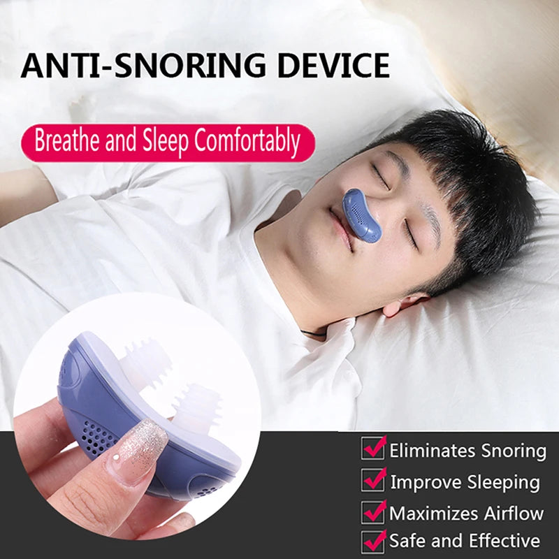 Micro Electric CPAP Anti-Snoring Device