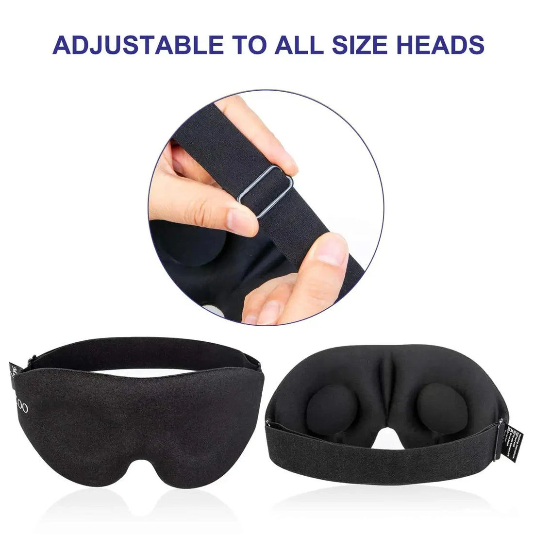 3D Contoured Sleep Eye Mask with Earplugs
