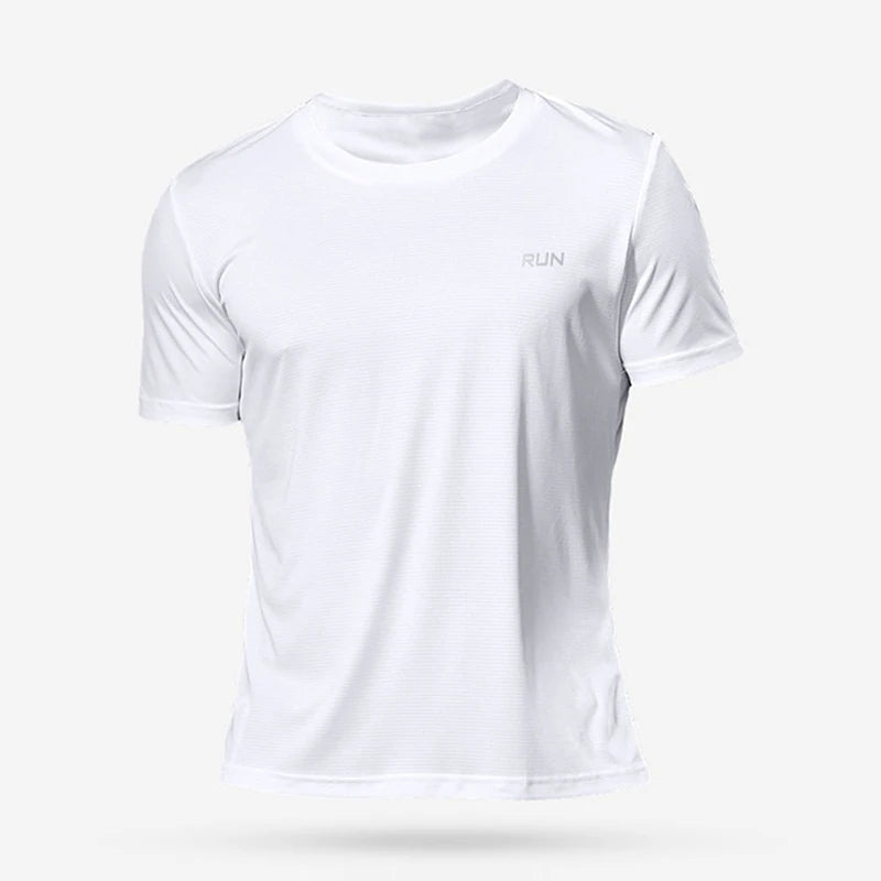Men’s Quick-Dry Sports T-Shirt – Compression Fit