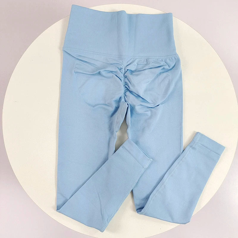 High Elastic Seamless Yoga Leggings – Women’s Fitness Pants