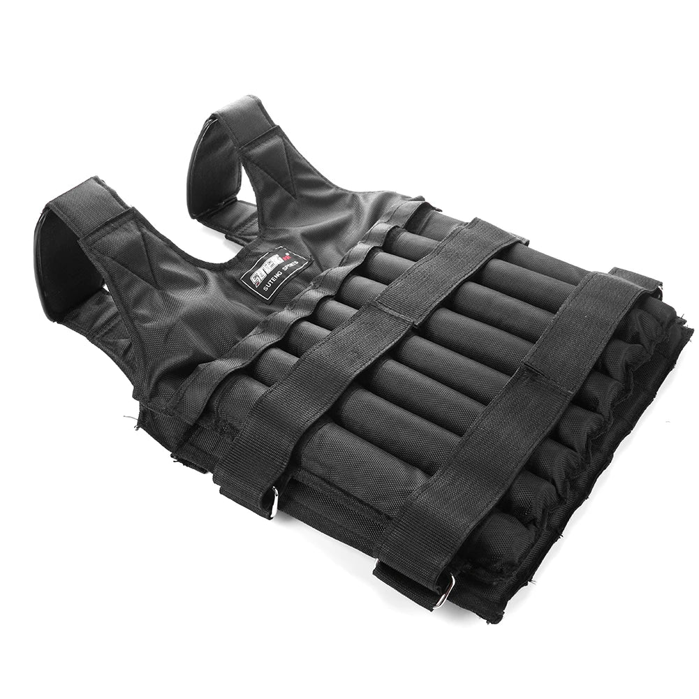 Adjustable Weighted Training Vest (3/15/35kg Capacity)