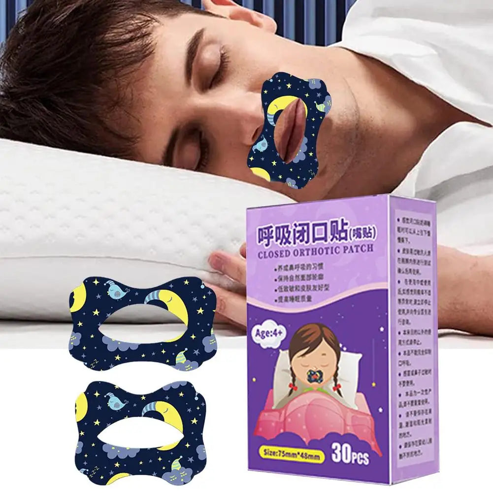 Oral Breathing Correction Patch – Anti Mouth-Breathing Sleep Aid