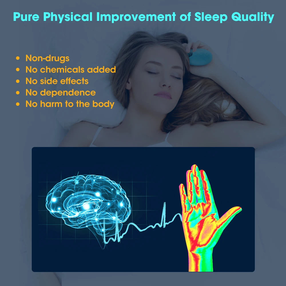 Handheld Sleep Aid Device – Microcurrent Stress Relief Tool