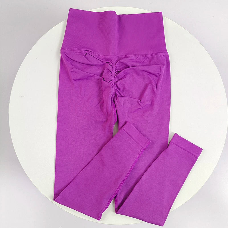 High Elastic Seamless Yoga Leggings – Women’s Fitness Pants