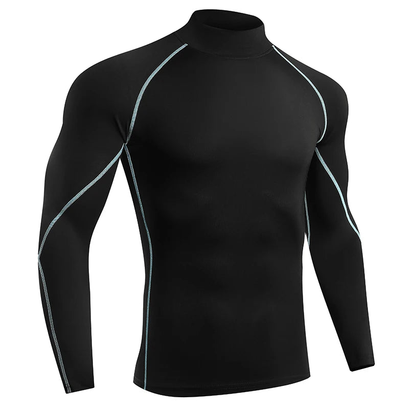 Men’s Long Sleeve Compression Sport Shirt – Quick Dry