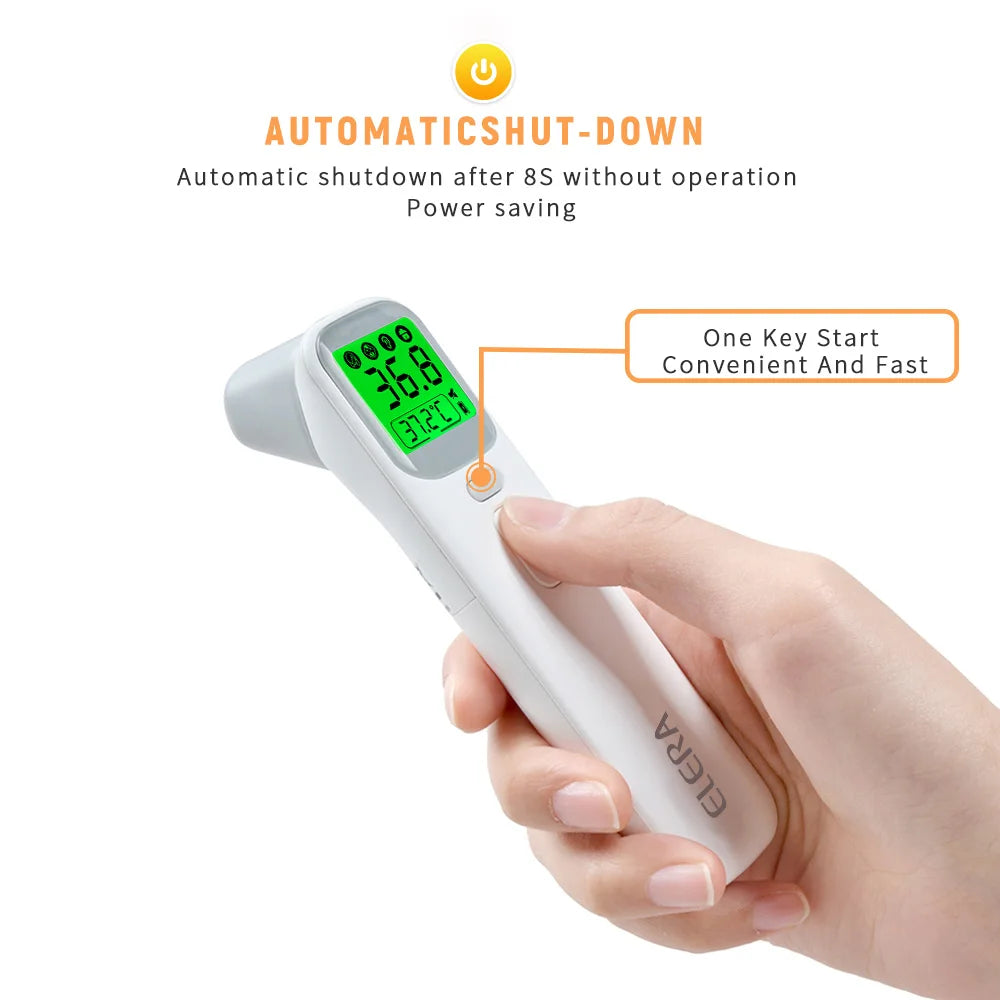 ELERA Infrared Digital Thermometer – Forehead & Ear