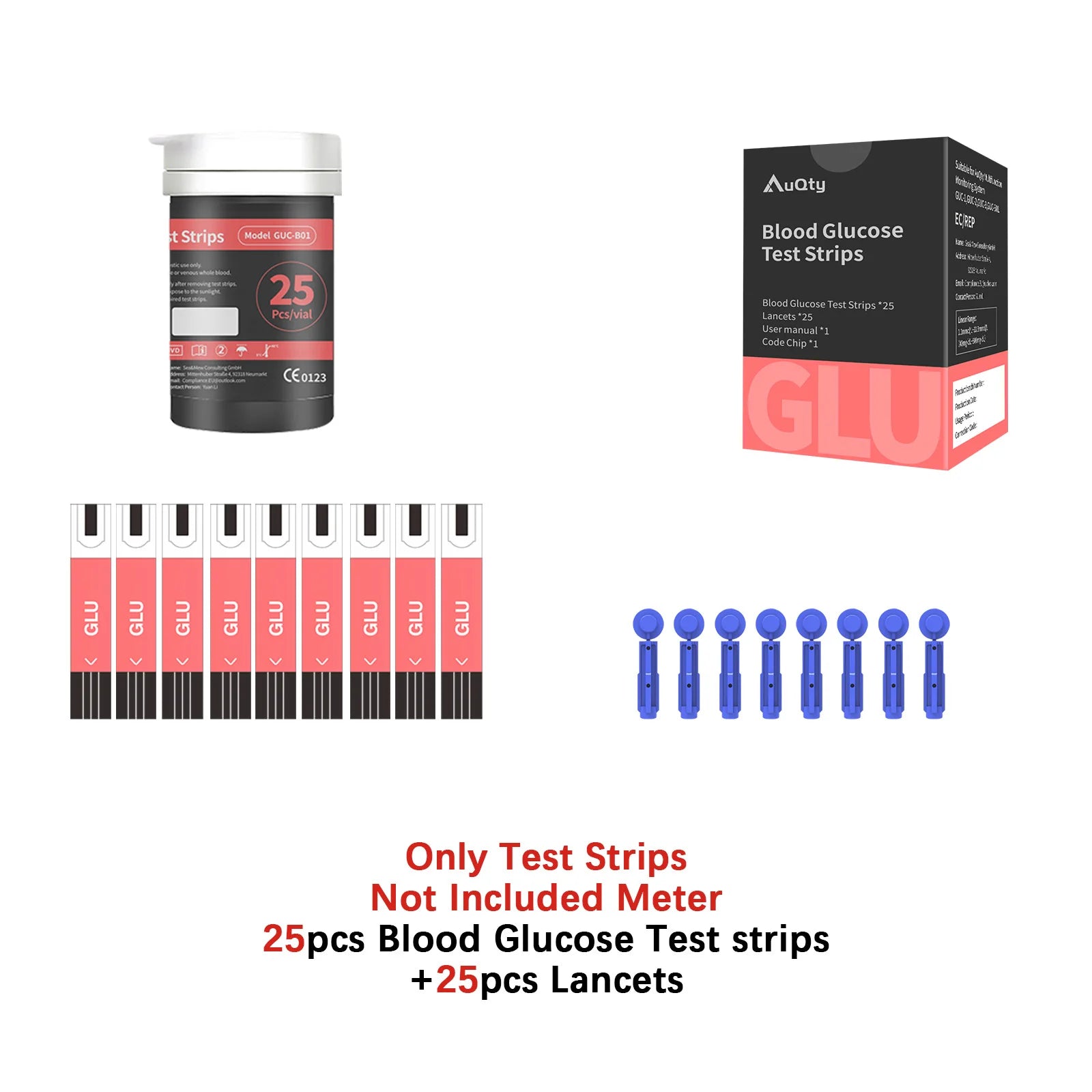 3-in-1 Cholesterol, Uric Acid & Glucose Meter Kit