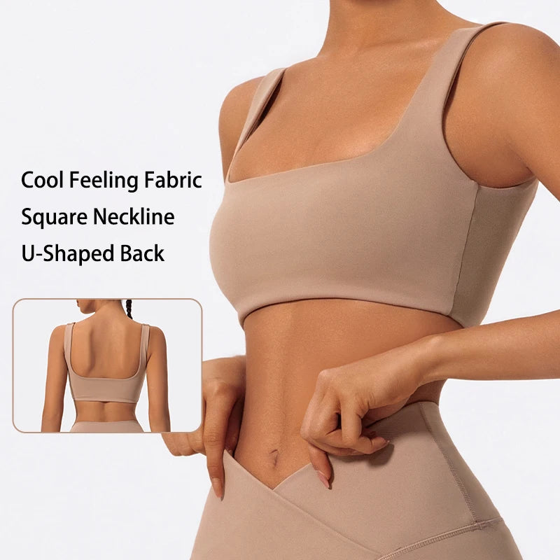 Ctenkevet Women’s Shockproof Workout Yoga Bra