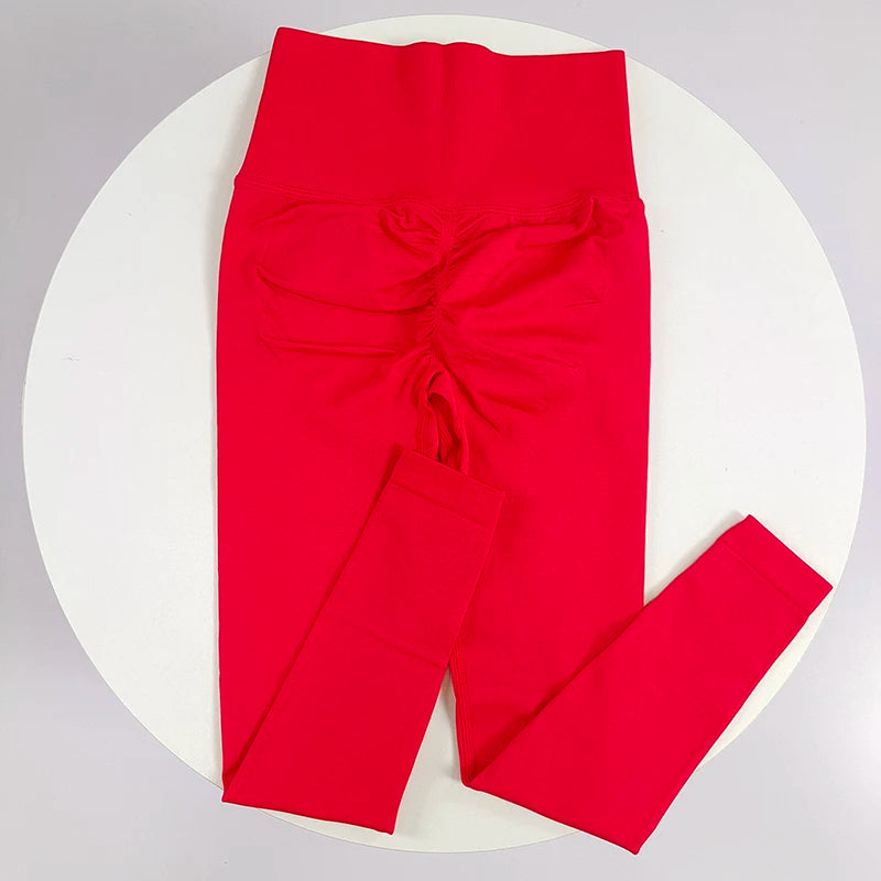 High Elastic Seamless Yoga Leggings – Women’s Fitness Pants