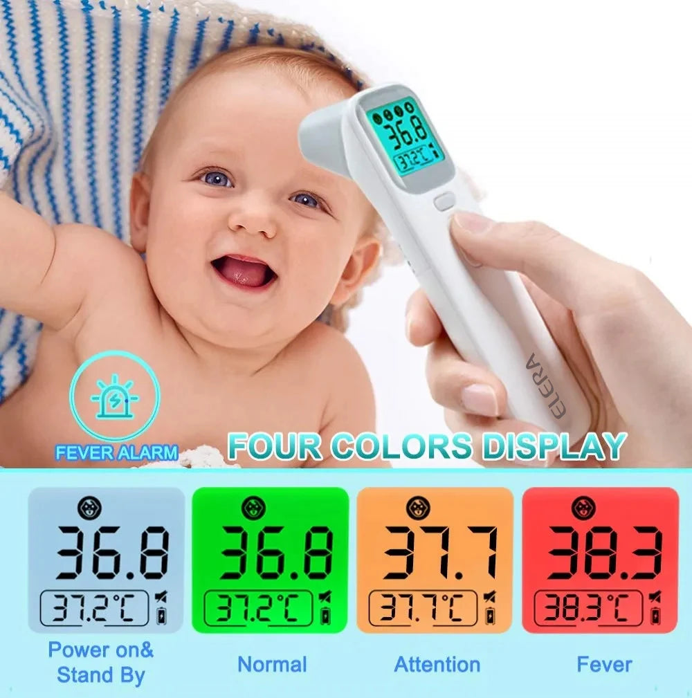 ELERA Infrared Digital Thermometer – Forehead & Ear