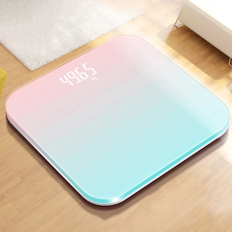 Gradient Color LCD Digital Body Weight Scale