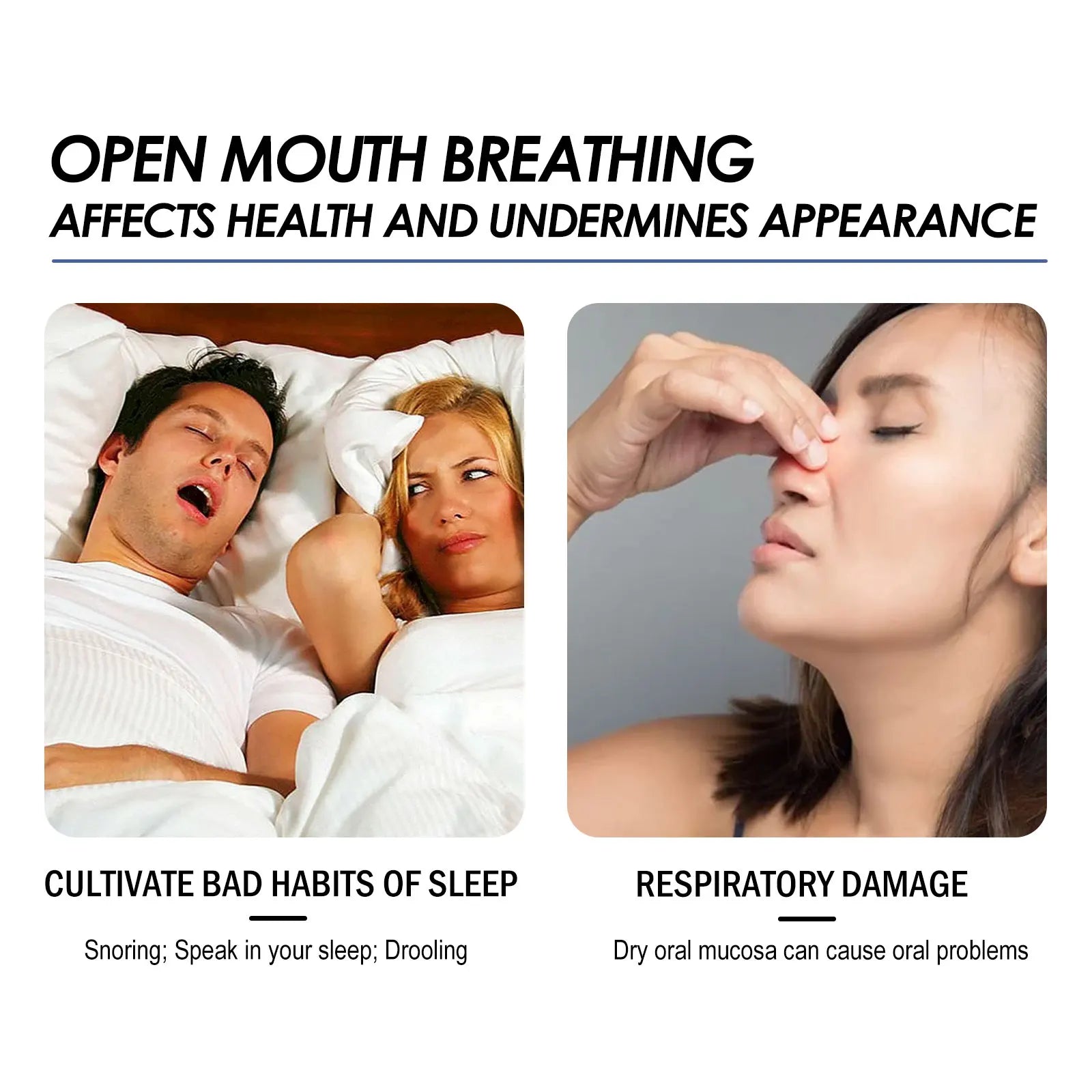 Anti-Snoring & Bruxism Mouth Guard Device