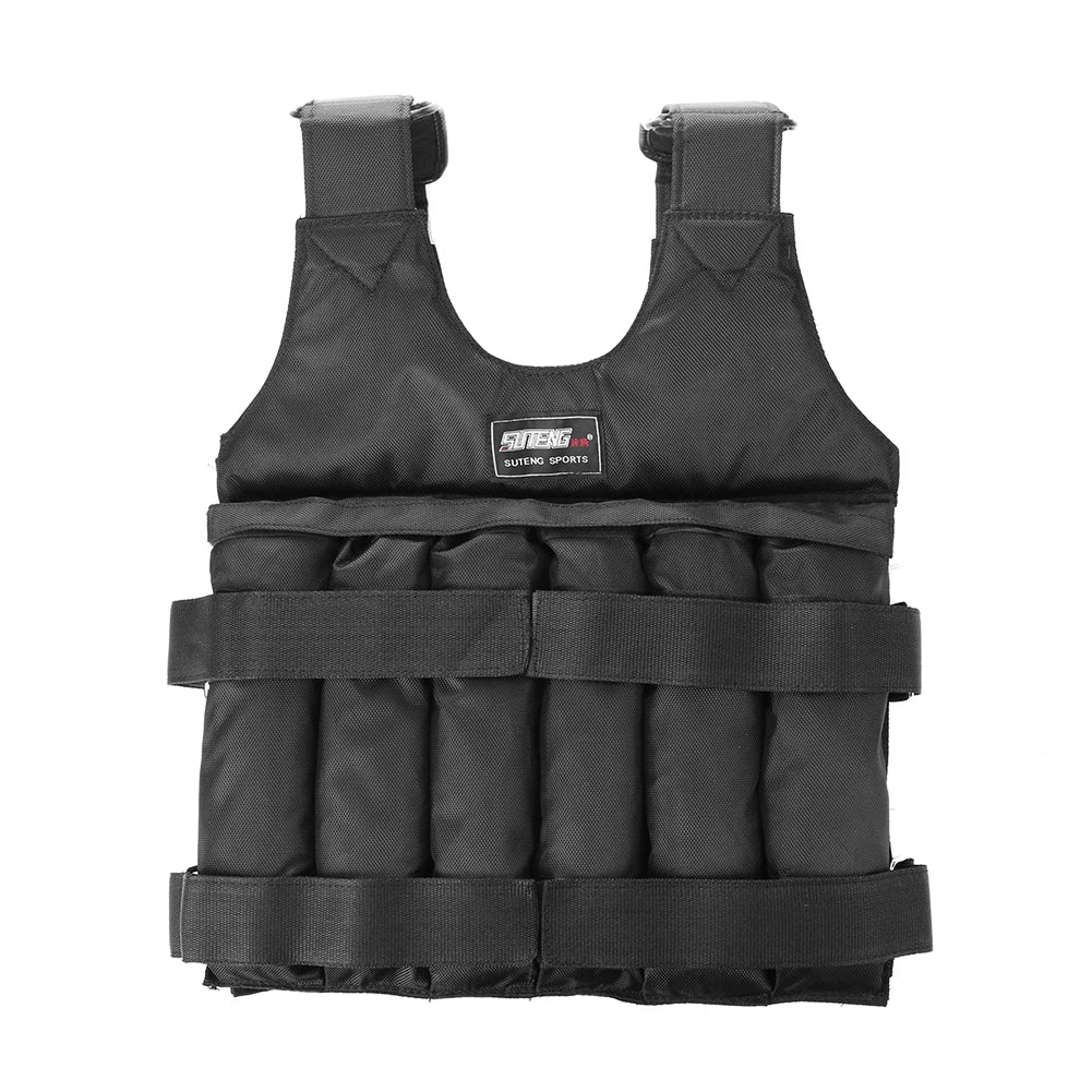 Adjustable Weighted Training Vest (3/15/35kg Capacity)