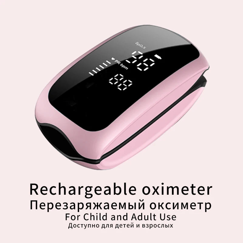 Rechargeable Finger Pulse Oximeter