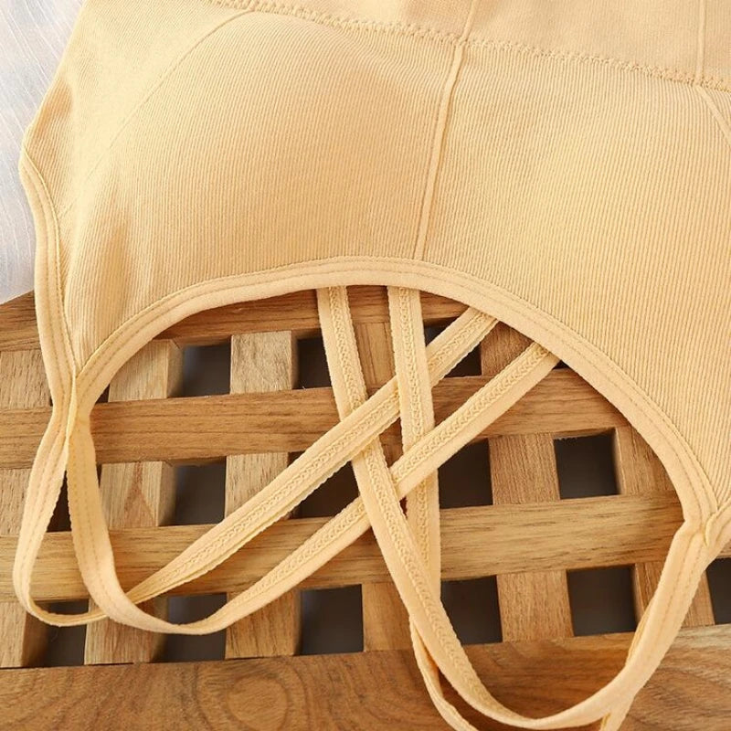 Women's Cross-Back Sports Bra – Soft & Breathable