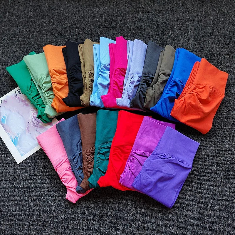 High Elastic Seamless Yoga Leggings – Women’s Fitness Pants