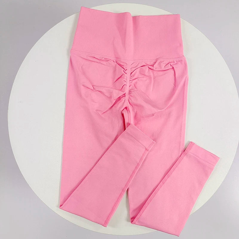 High Elastic Seamless Yoga Leggings – Women’s Fitness Pants