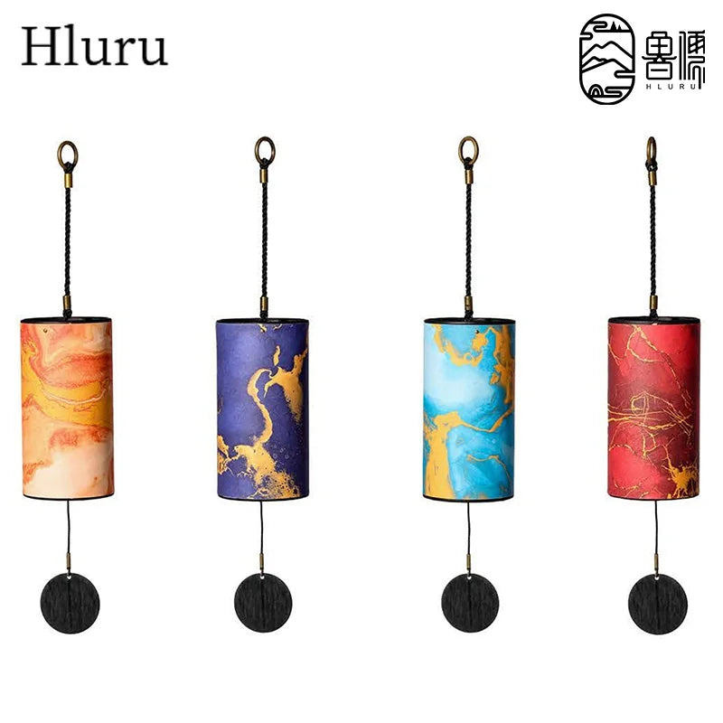 HLURU Bamboo Wind Chimes – 9 Notes with 4 Chords