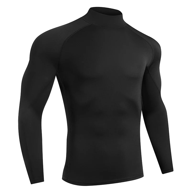 Men’s Long Sleeve Compression Sport Shirt – Quick Dry