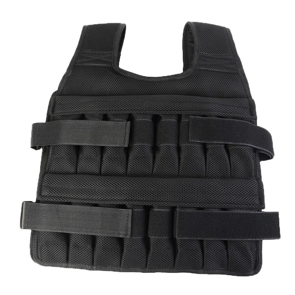Adjustable Weighted Training Vest (3/15/35kg Capacity)