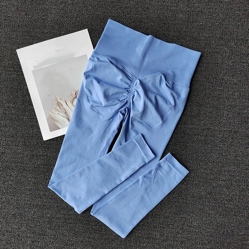 High Elastic Seamless Yoga Leggings – Women’s Fitness Pants